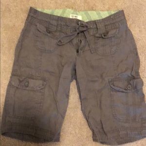 Charcoal grey shorts